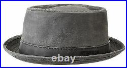 Stetson Sun Guard Vintage Pork Pie Player Hut Hat Hüte Odenton 1 Schwarz Trend