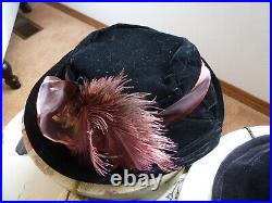 TEN (10) Hats Wholesale Lot Woman's Vintage Stye Hats Some are HANDMADE