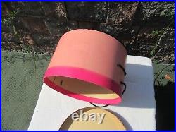 Unique Vintage MCM Schiaparelli Paris Clothing Fashion Hat with Pink Box