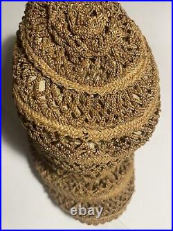 Victorian Original 19th Century Child's Straw Hat