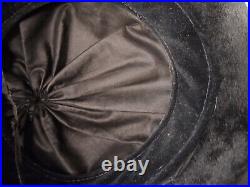 Vintage 1920's Womens Velour Derby Style Hat from Philipsborn with Original Box