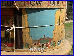 Vintage 1930's Dobb's Fifth Ave New York Top Hat With Original Box size 7-1/8