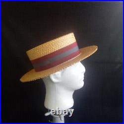 Vintage 1930's Sennit/Boaters Hat