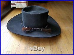 Vintage Boho style Wide Brim Resistol Bradford Felt Western Hat