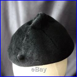 Vintage CHRISTIAN DIOR Paris Fur Felt Hat 50s