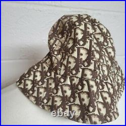 Vintage Christian Dior Brown Trotter Bucket Hat