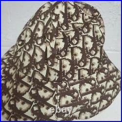 Vintage Christian Dior Brown Trotter Bucket Hat