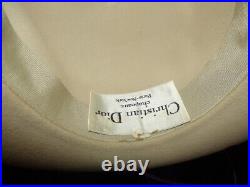 Vintage Christian Dior Chaoeux Ladies Hat