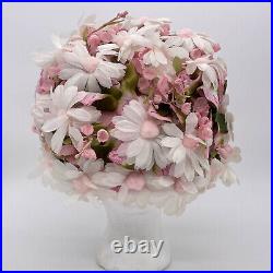 Vintage Christian Dior Chapeaux Paris New York Flower Hat