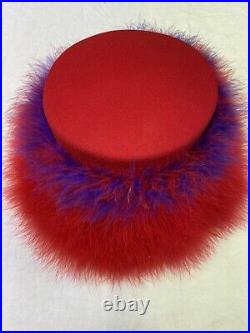 Vintage, ? Couture Style Feathered hat mid 1960s, $125 great condition