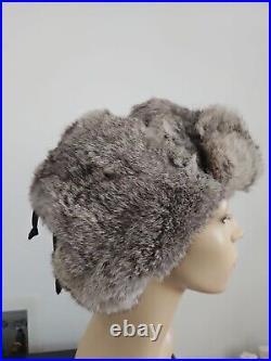 Vintage Crown Cap, Rabbit Fur, Excellent Condition