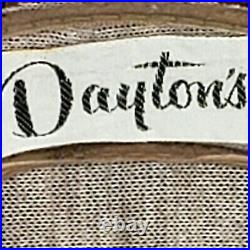 Vintage DRAYTONS Mink 50s Capulet Hat Satin Grippers Facinators Chapeau Couture
