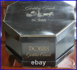 Vintage Dobb's Golden Coach Women's Felt Fedora In Original Box X Condition