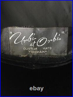 Vintage Extravagant 1950s Hi Fashion Urbi Et Orbi Feather Hat