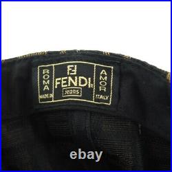 Vintage Fendi Zucca Monogram Rare Cap Hat NWT Unisex. NFV6503