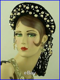 Vintage Hat Basia Zarzycka, Medieval Wedding Head Dress, Kokoshnik, Snood Tiara