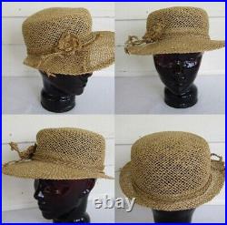 Vintage Hat Lot 8pc 1940 1950 Mr Johns Turban Feather Velvet Cloche Fur Veil