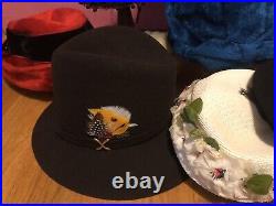 Vintage Hats Veil Headband Lot Use/Repurpose/As Is Millinery