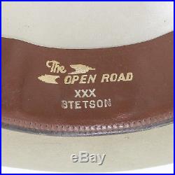 Vintage IOB Stetson Open Road Olive 3X (XXX) Hat 7 Fedora Men, Women's Long Oval