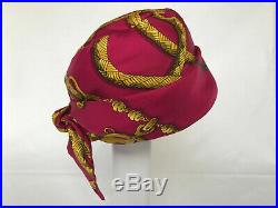 Vintage Ladies Hermès silk turban/scarf hat