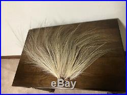Vintage Millinery Feathers Rare Egret Spread XL Aigrette Feathers Edwardian