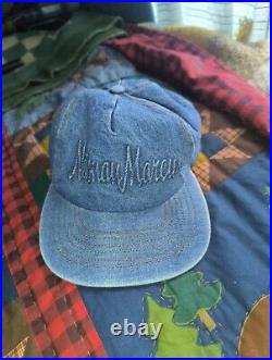 Vintage Neiman Marcus Washed Jean Hat