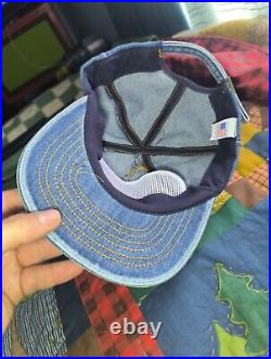 Vintage Neiman Marcus Washed Jean Hat