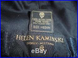 Vintage Rare Helen Kaminski Women's Grey Wool Hat