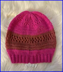 Vintage Spell & the Gypsy Collective Designs Beanie Pink