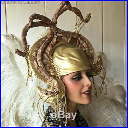 Vintage Stage Theater Showgirl Headpiece Hat Headdress Costume