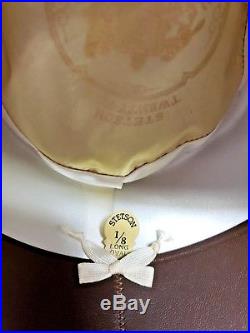 Vintage Stetson The Open Road Hat LBJ 7 1/8 Long Oval Fedora Men, Women's