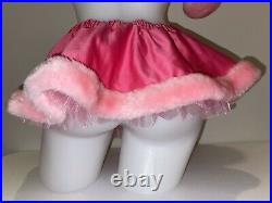 Vintage Victoria Secret Sexy Little Thing Santa Baby Hoodie Hat Skirt Bling L