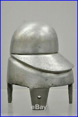 Vintage Vogue New York Aluminum 22 450 Woman's Hat Block Mold Form Millinery D