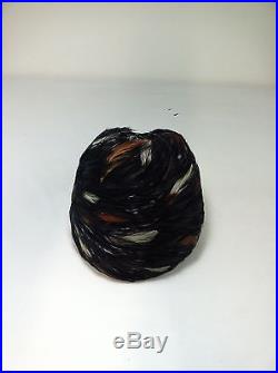Vintage Womans Albrizio Feather Hat New York Flapper Style Incredible