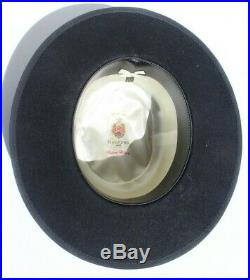 Vintage Women's Black Stetson Beaver Fedora (Stevie Nicks) Hat 6 7/8