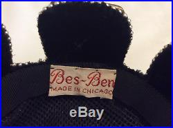 Vintage c1950 BES-BEN LADIES HAT