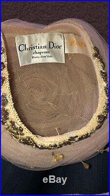 Vintage christian dior hat