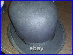 Vintage derby hat with box