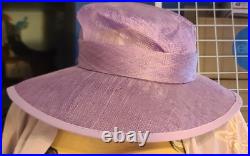 Vintage lot of 5 Women's Wide brimmed Hats Wool Michael Howard Liz Claiborne