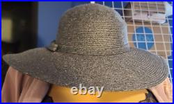 Vintage lot of 5 Women's Wide brimmed Hats Wool Michael Howard Liz Claiborne