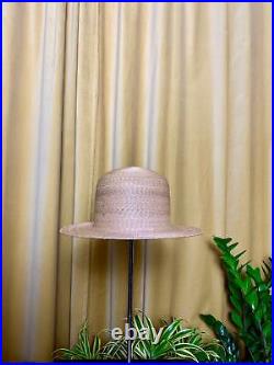 Vintage woven Italian Straw Hat