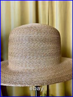 Vintage woven Italian Straw Hat