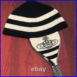 Vivienne Westwood Vintage Knit Hat with Scarf Nana Cartoon Character Same Beanie