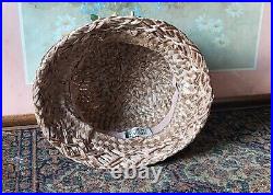 Vtg. 60s JOSEPH MAGNIN straw hat! (FOR SALE HAT ONLY!)