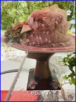 Wayne M Kleski Women's Victorian Hat With Stand