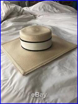 Yves Saint Laurent Vintage Square Sun Hat
